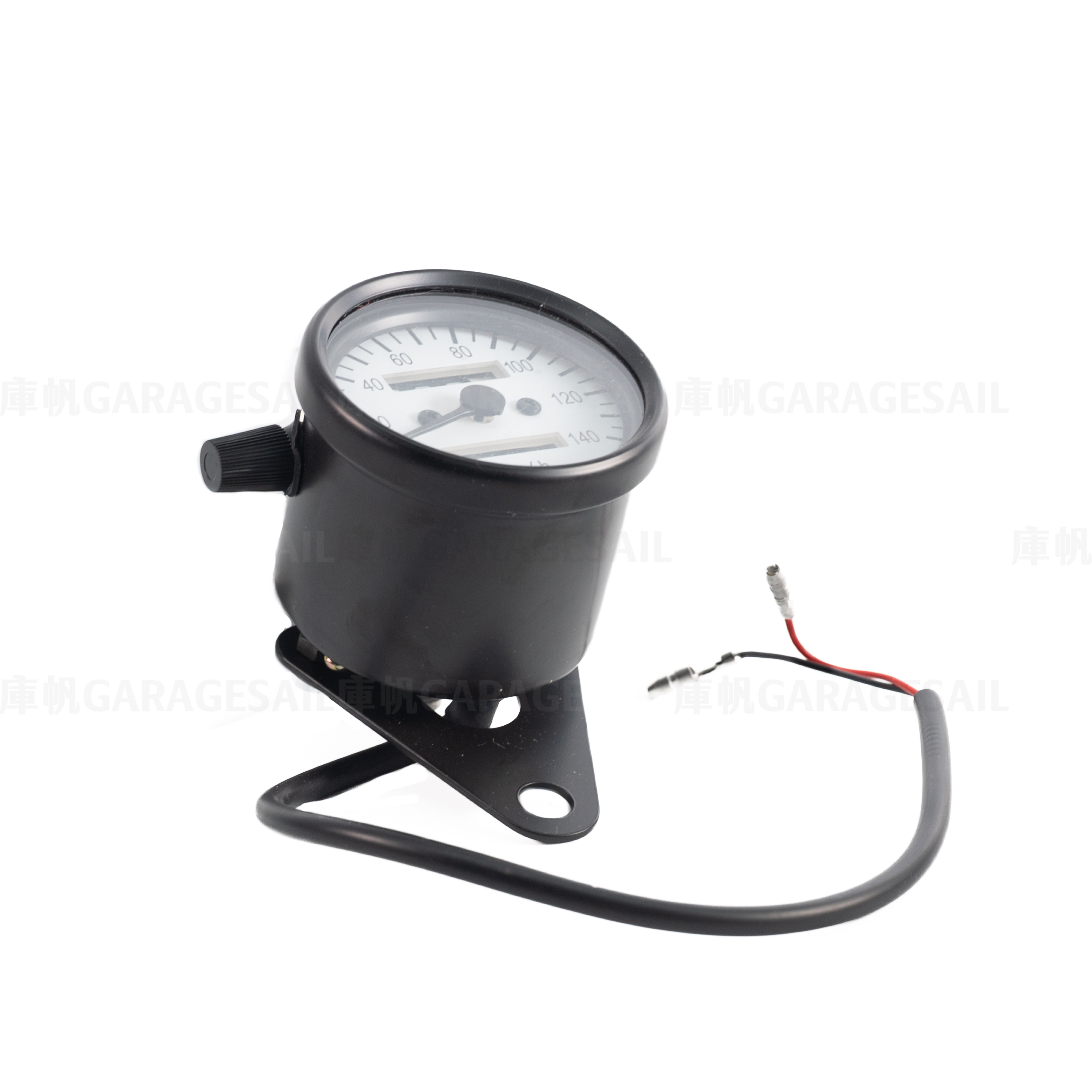 Universal Gauge Speedometer - 60mm - Black