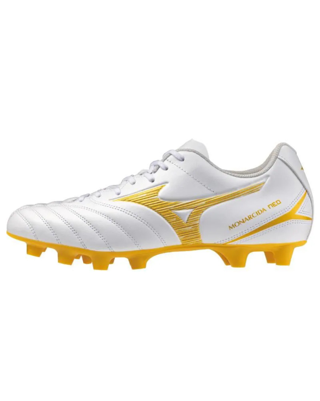MIZUNO MONARCIDA NEO III SELECT 仿草/草地足球鞋 白金色