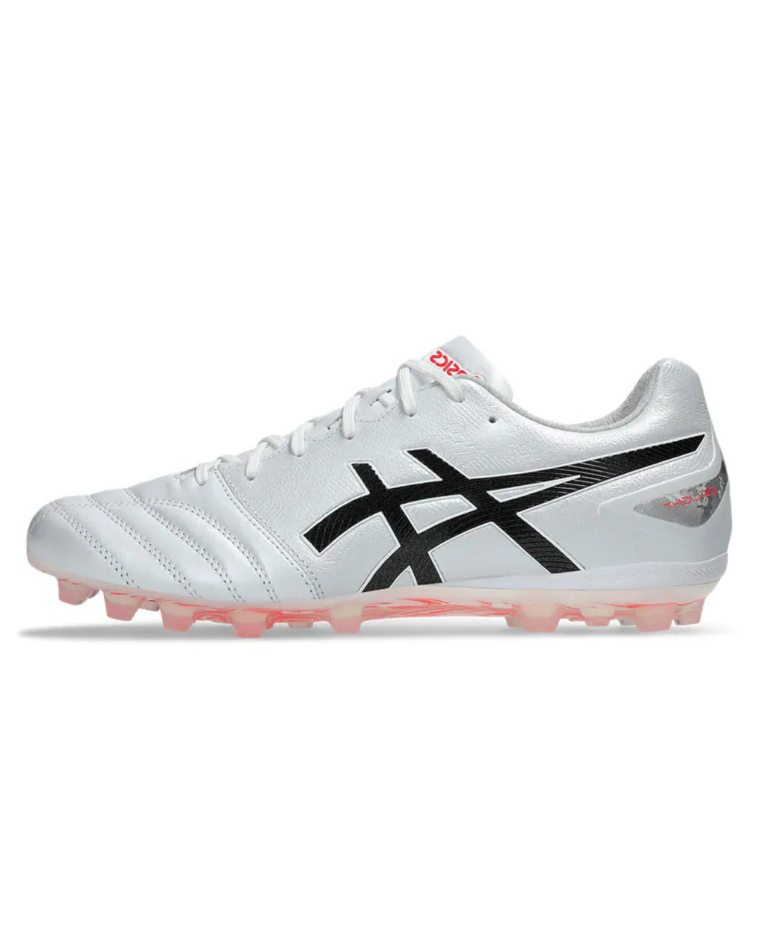 ASICS DS LIGHT PRO AG 仿真草地/草地足球鞋 白粉色