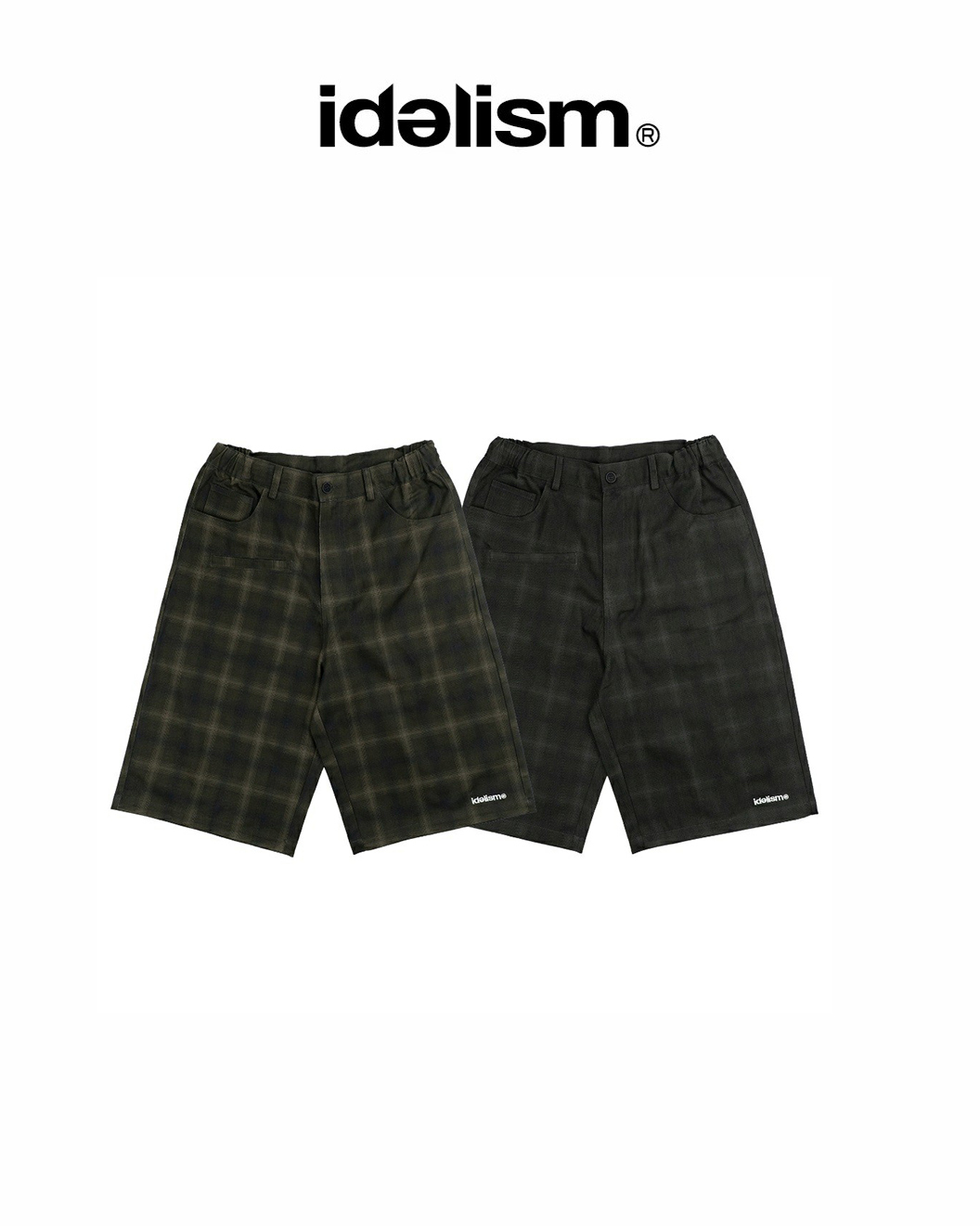 idealism 格紋 短褲｜Check Jorts（26SS）