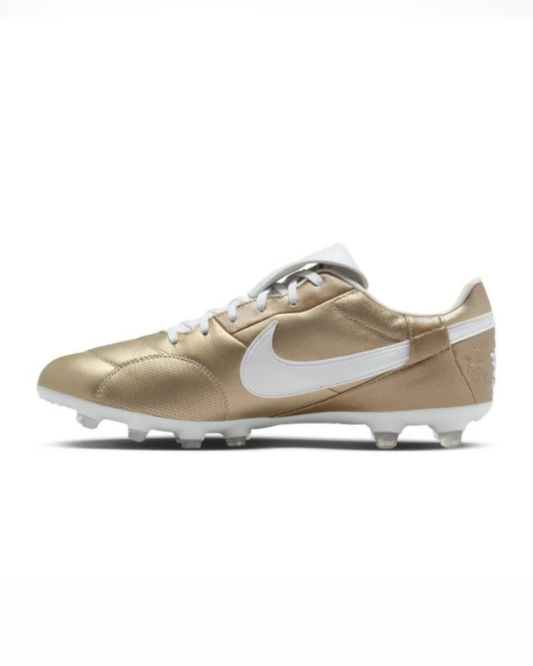NIKE PREMIER III FG 仿草/草地足球鞋 金色