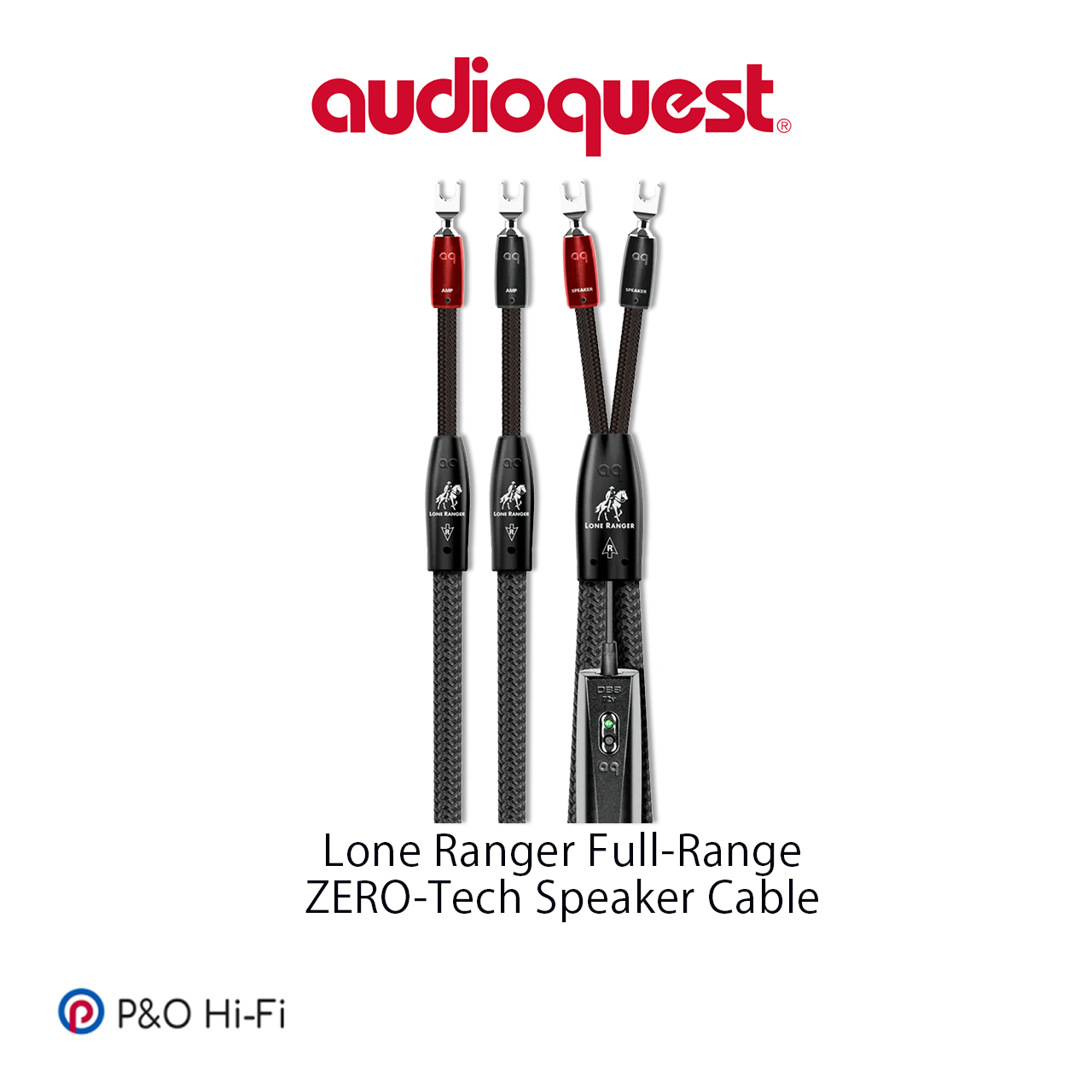 AudioQuest Lone Ranger Full-Range Folk Hero 民間英雄系列 發燒級喇叭線 (Y 插)