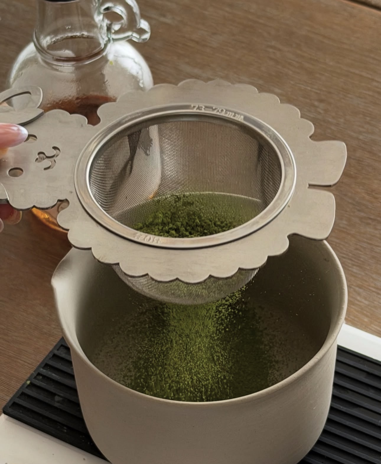 【 泰國連線 】SILV. STUFF Matcha 篩網架