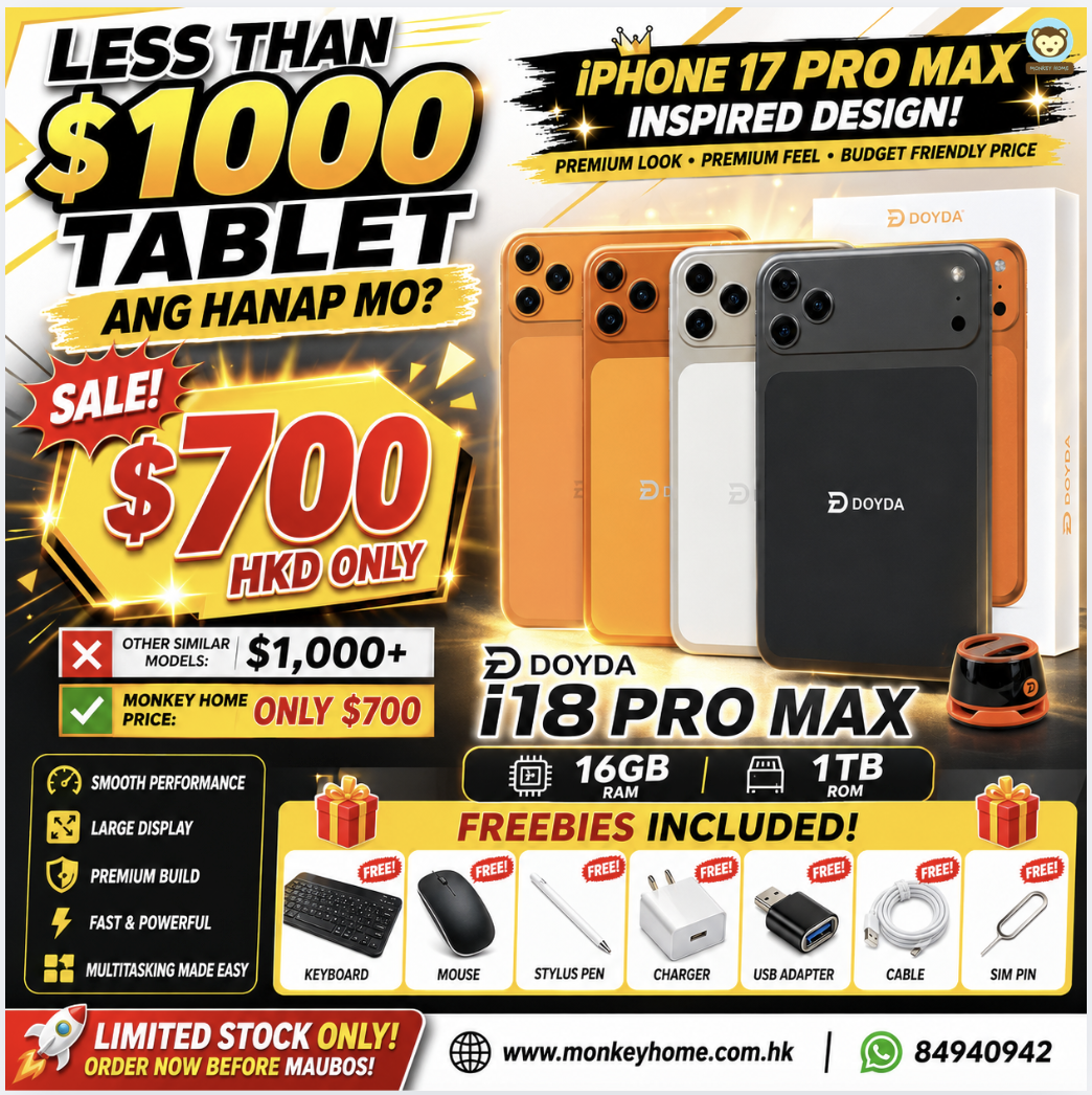 DOYDA i18 Pro Max (16GB RAM / 1TB ROM)