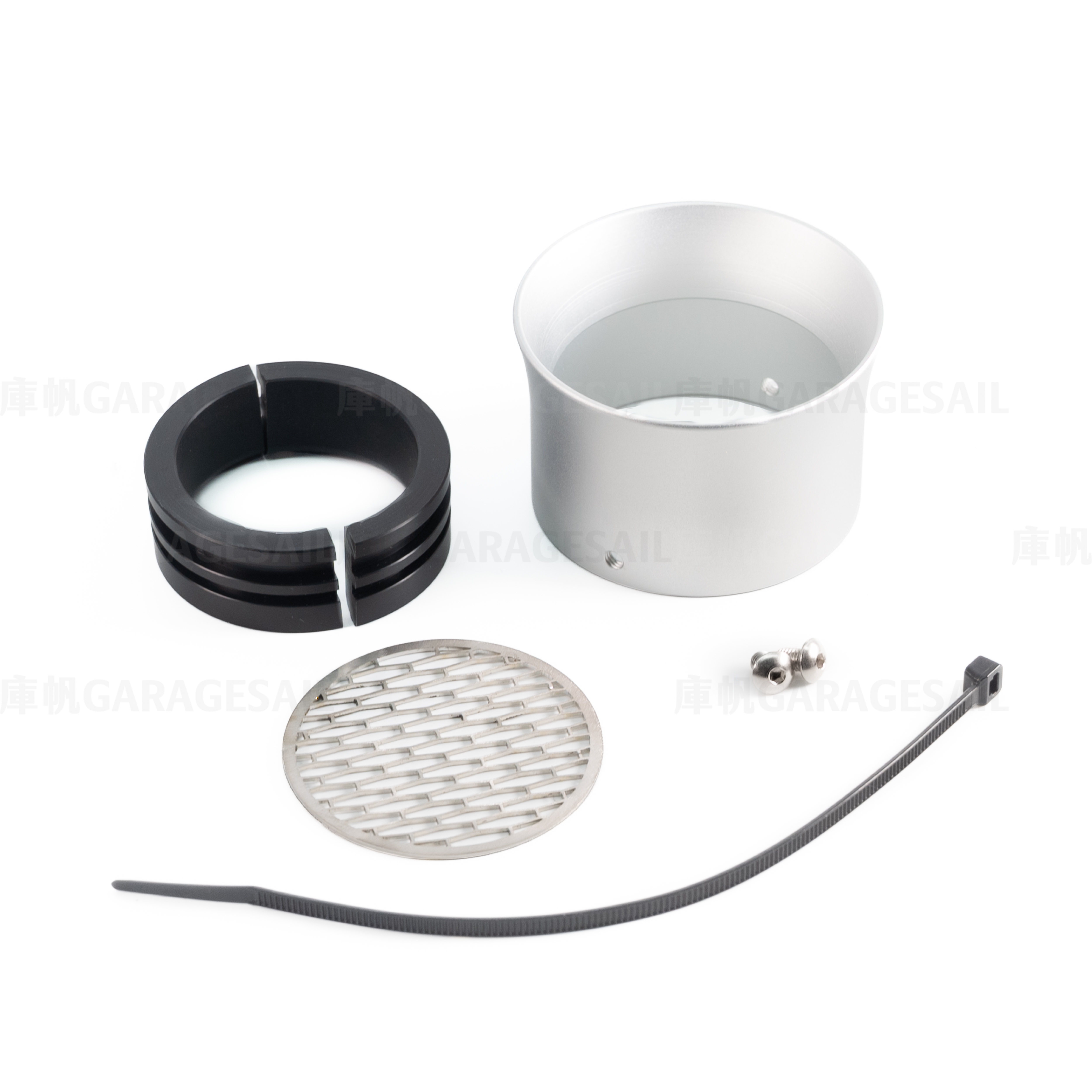 BMW R NineT High Flow Bell Mouth Air Intake - Silver