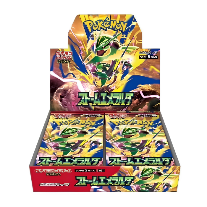 [M6] Pokemon Card Storm Emeralda (Japanese Version) Booster Box