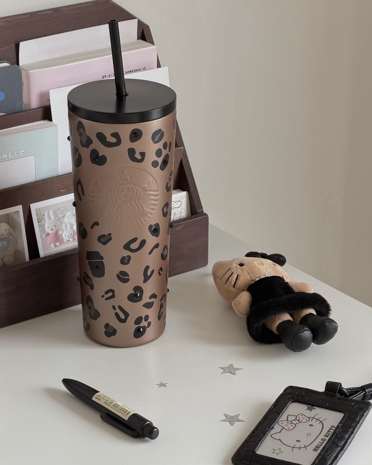 STARBUCKS 星巴克 豹紋咖調系列 水杯 吸管杯 馬克杯 咖啡杯 保溫杯 不鏽鋼杯 / 預購
