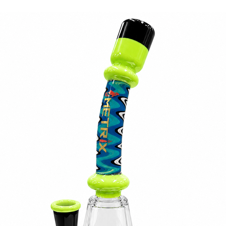 Metrix - Acid Wave Glass Water Pipe 酸浪玻璃壺