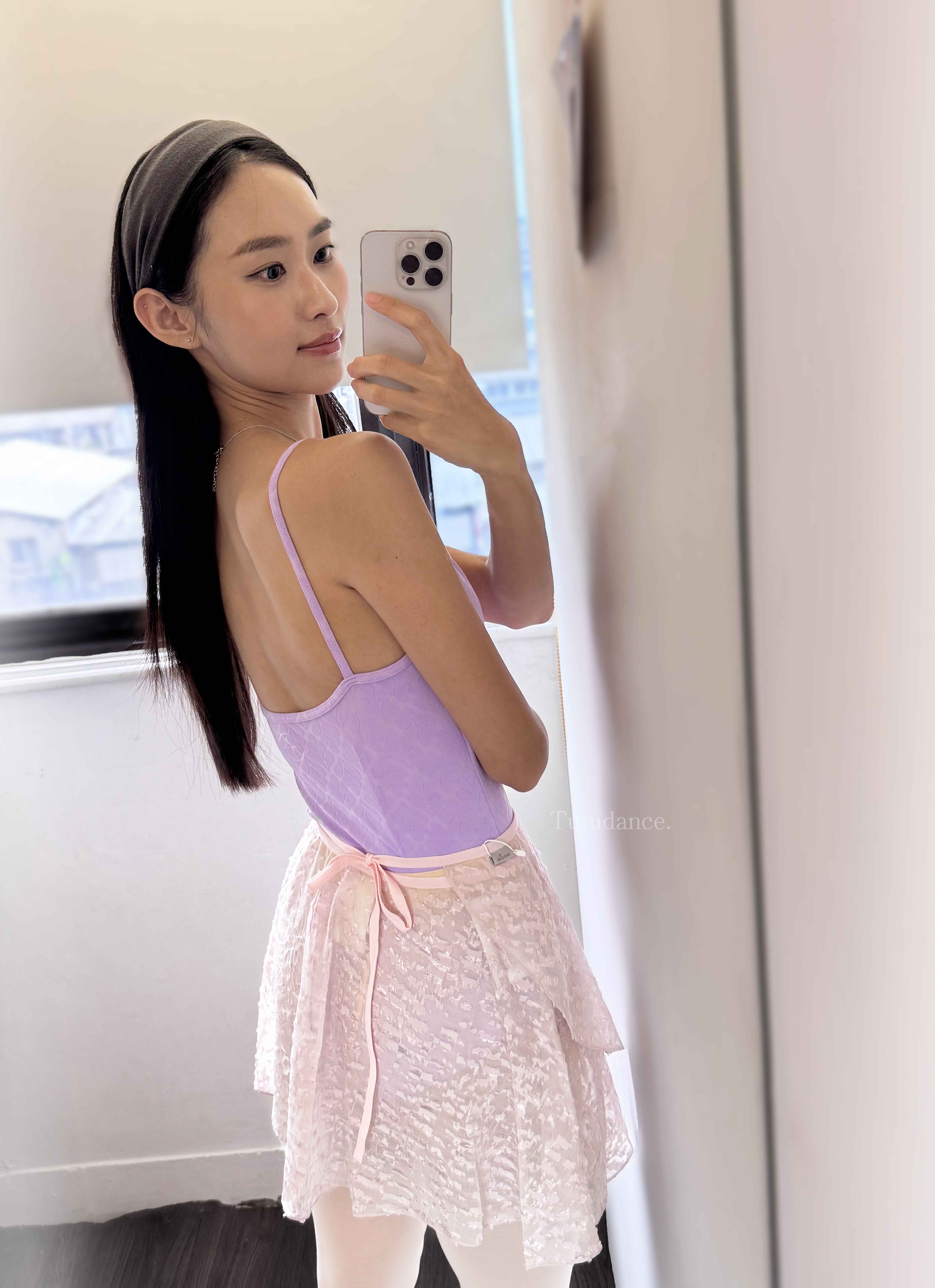 法國 WearMoi【WM-FLORE 細肩帶舞衣】可放胸墊