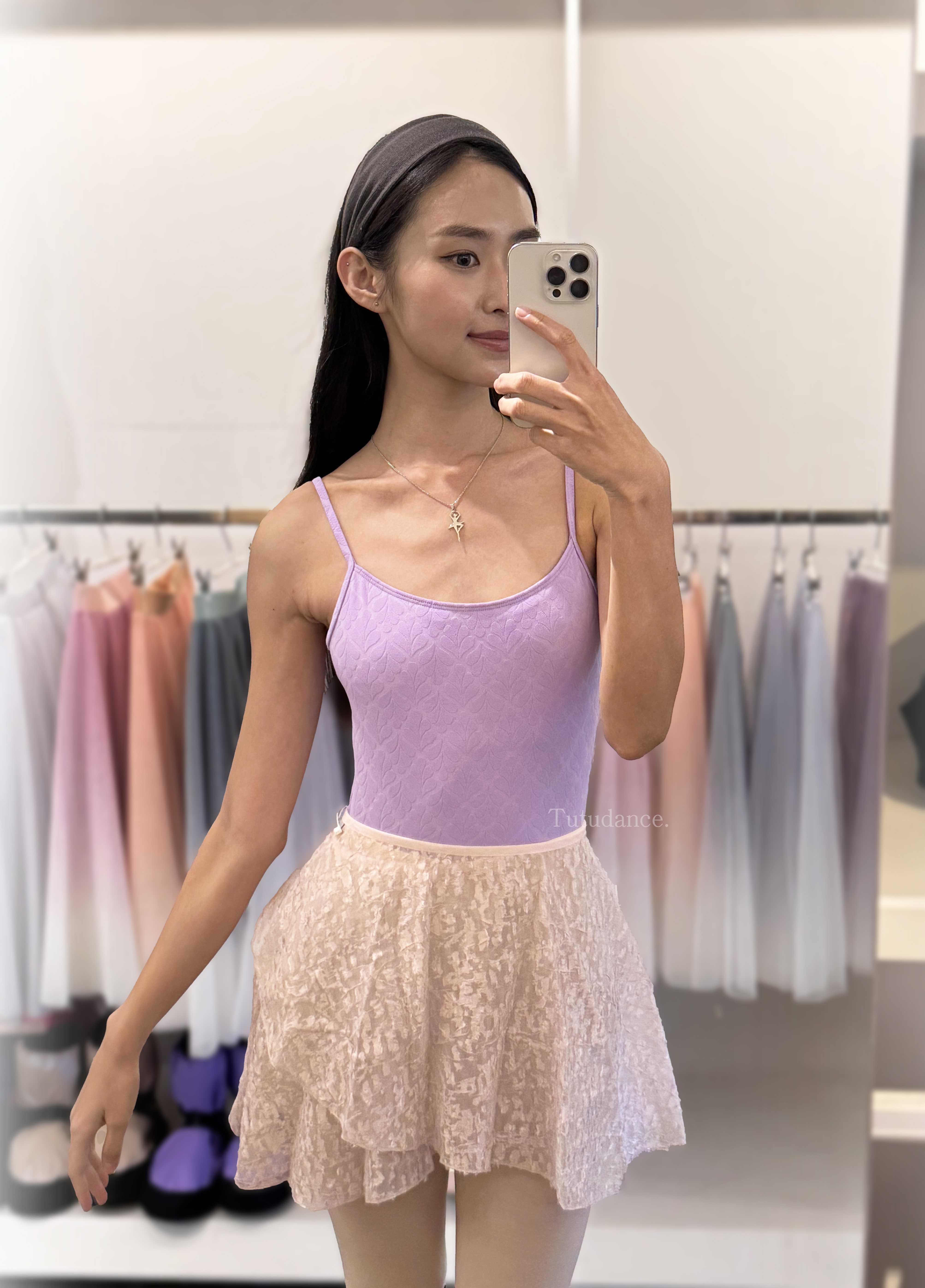 法國 WearMoi【WM-FLORE 細肩帶舞衣】可放胸墊