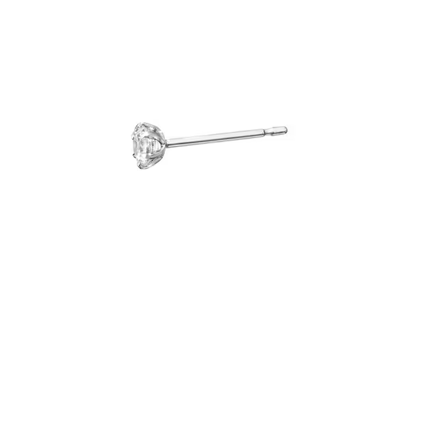 CANAL 4℃ -K10 White Gold Earrings K10 白金耳環（月亮造型款）