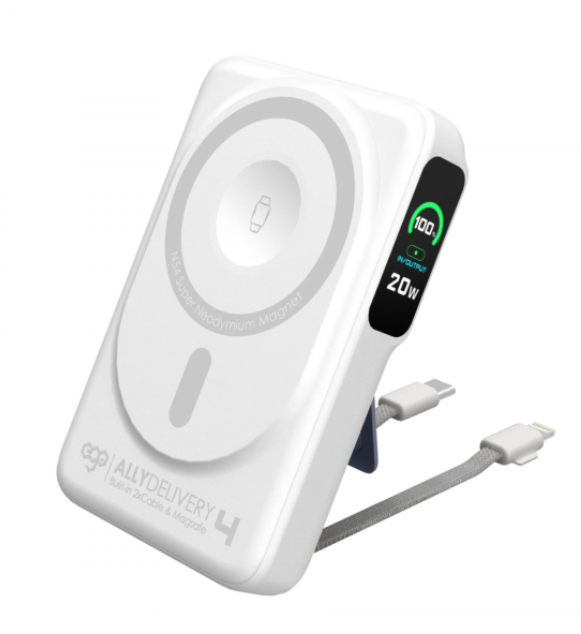 AllyDelivery 4 @3C追溯碼版 Magsafe 10000mAh  6in1 移動電源 - F52
