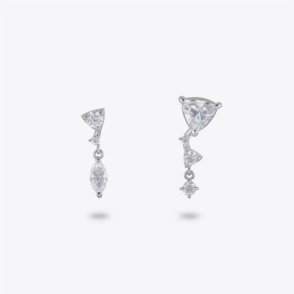 CANAL 4℃ - Silver earrings 純銀耳環（2026 夏日限定冰柱系列）