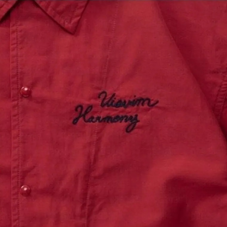 VISVIM 2026 A/W WINDFALL COACH JKT - RED PRE ORDER ITEM (預訂中)
