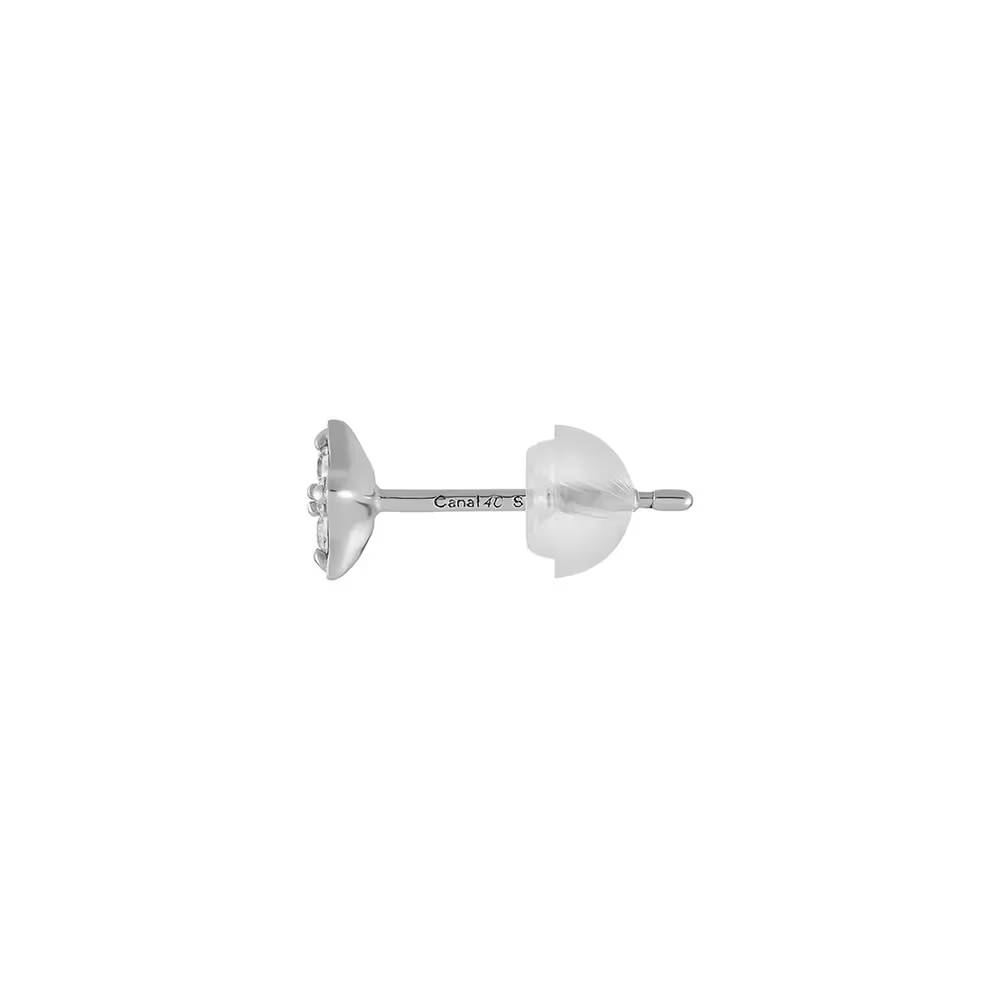 CANAL 4℃ Silver earrings 純銀耳環（EARFLOW 十字閃耀款）