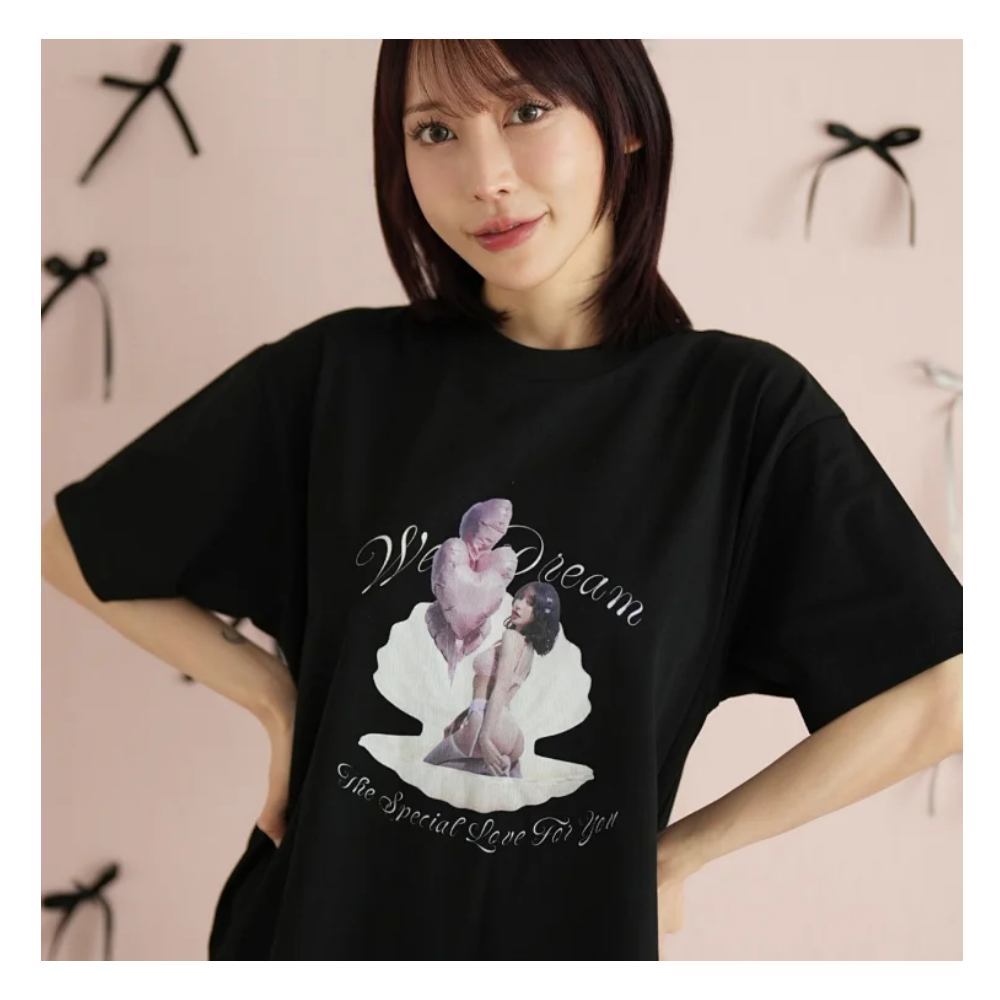 七瀬アリス 七瀨愛麗絲 《珍珠少女》TEE