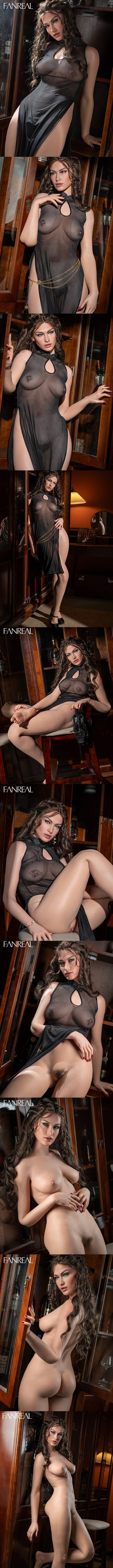 FANREAL 175cm皮紋款 D胸 Diana 深膚 擬真矽膠娃娃 high class silicone sex doll