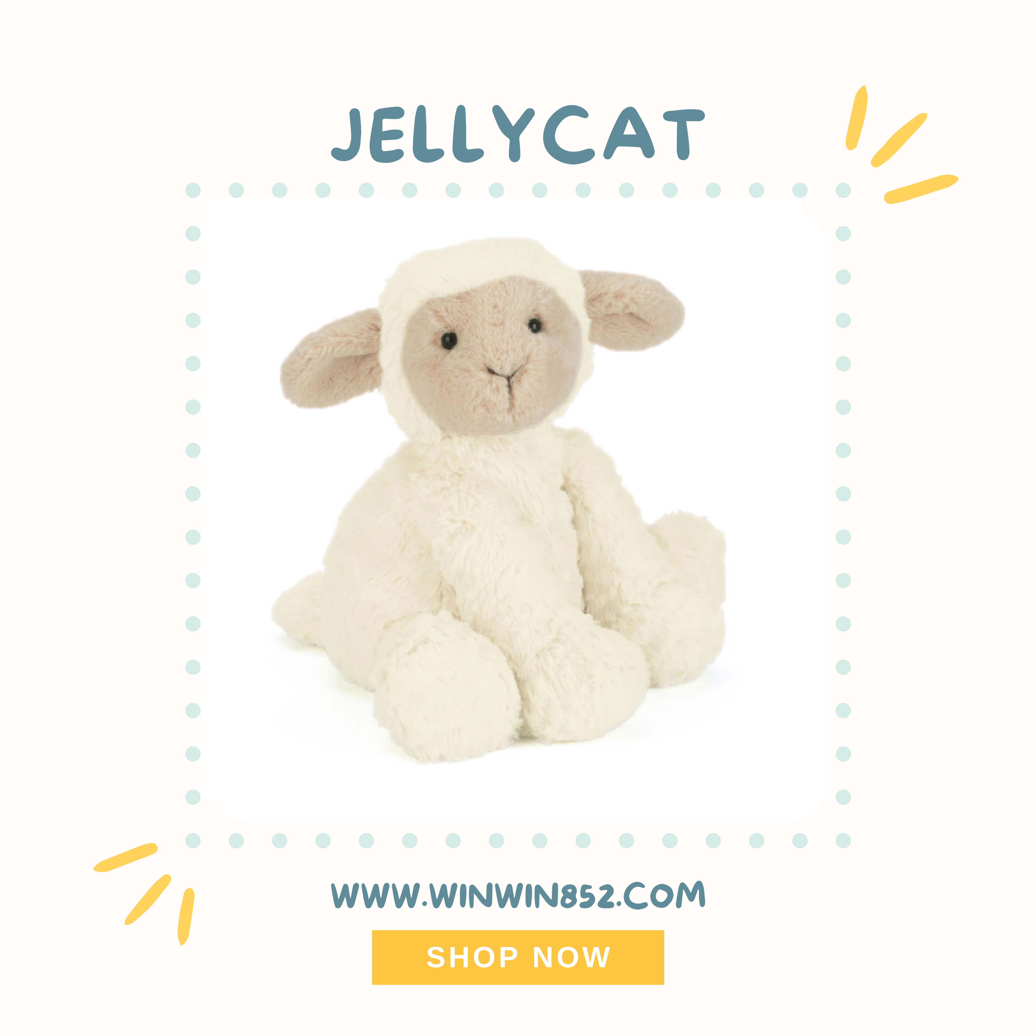 Jellycat Fuddlewuddle Lamb
