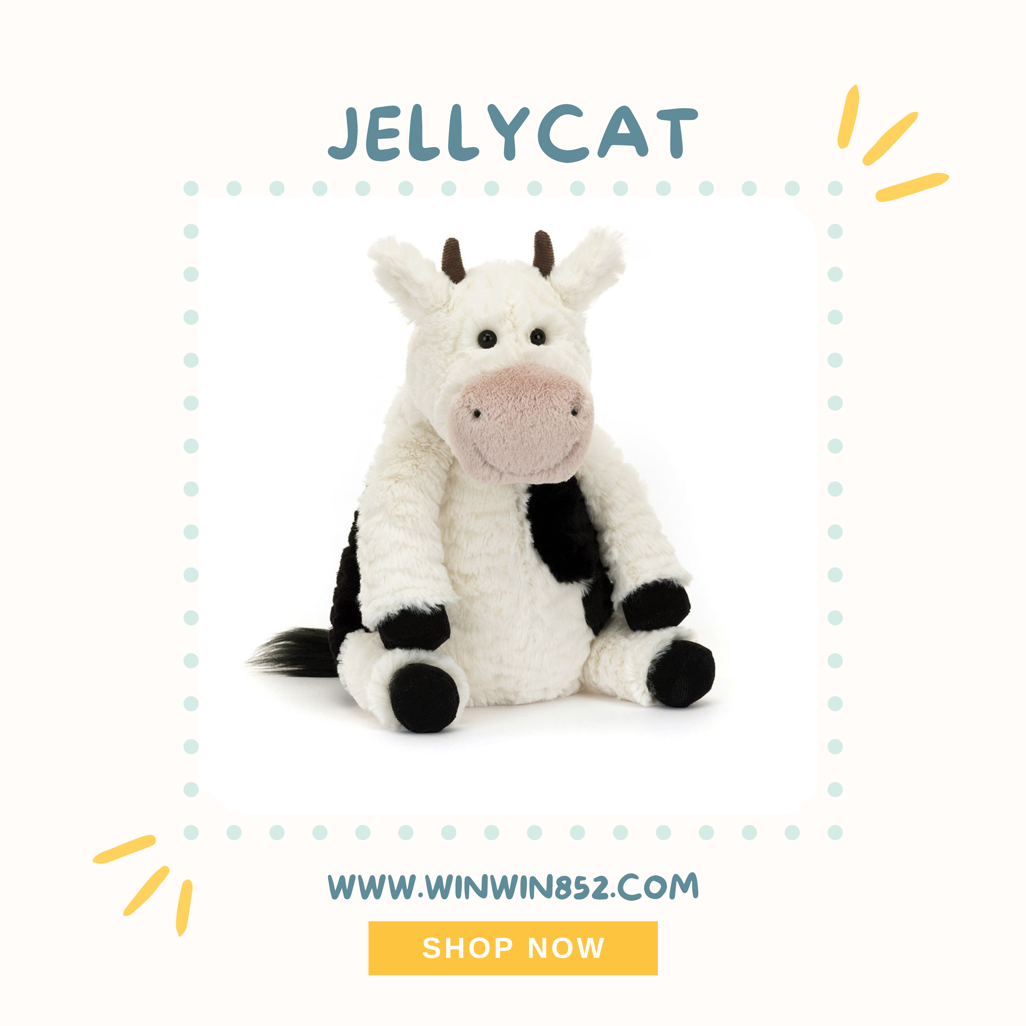 Jellycat Mooliet Cow