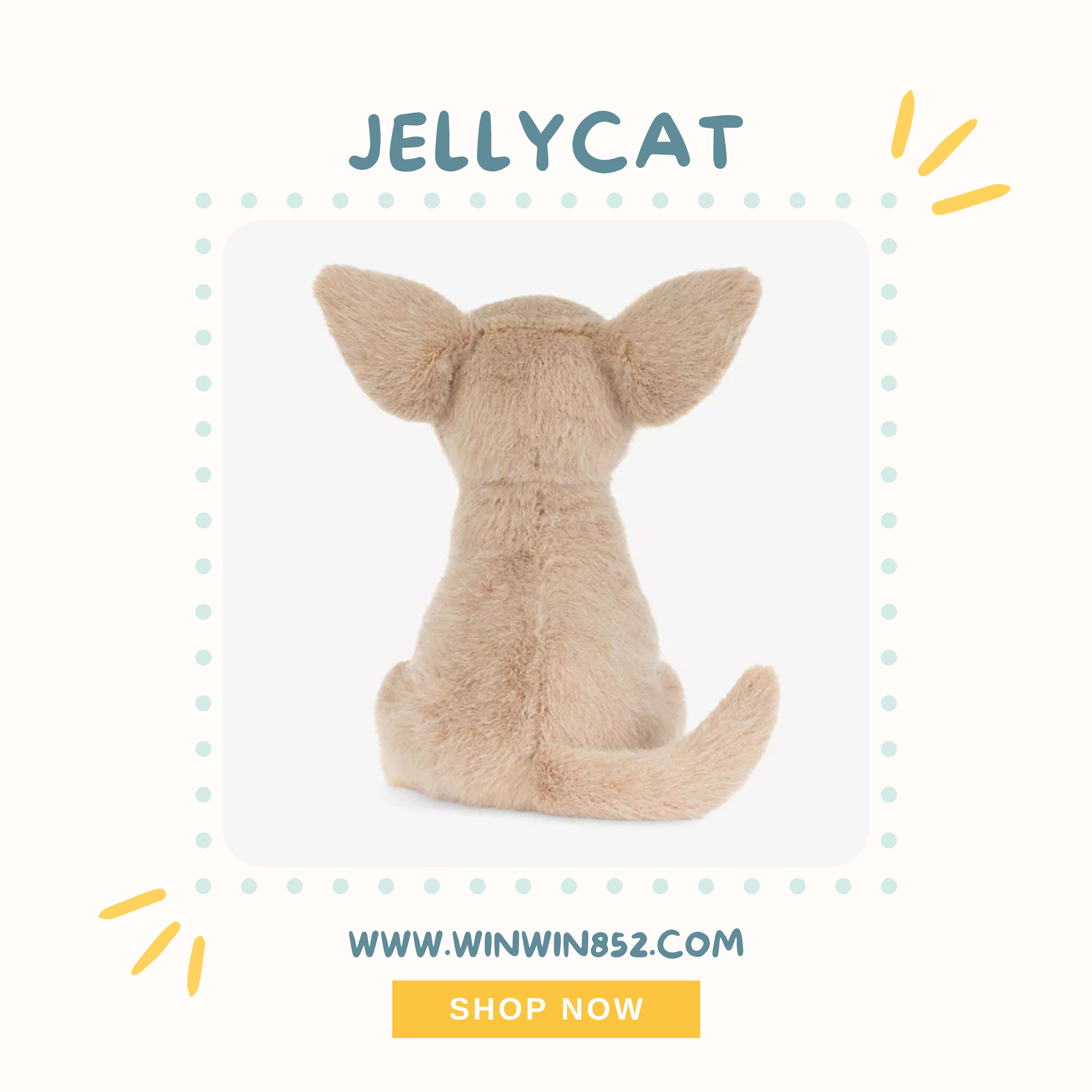 Jellycat Yapsby Chihuahua