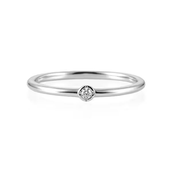 4℃ - Platinum ring 純銀 戒指
