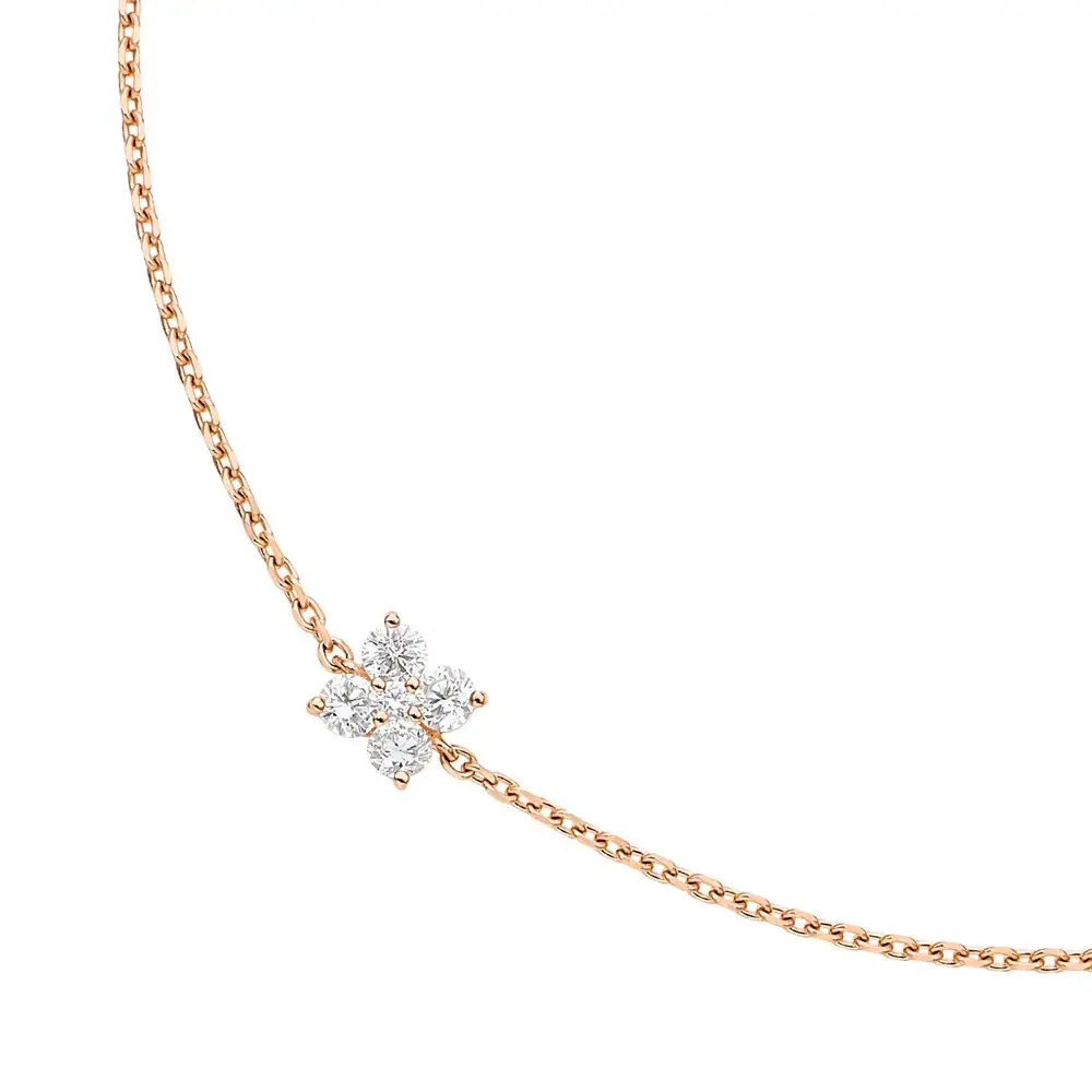 4℃ - 18K Pink Gold Bracele K18 粉紅金 鑽石手鍊