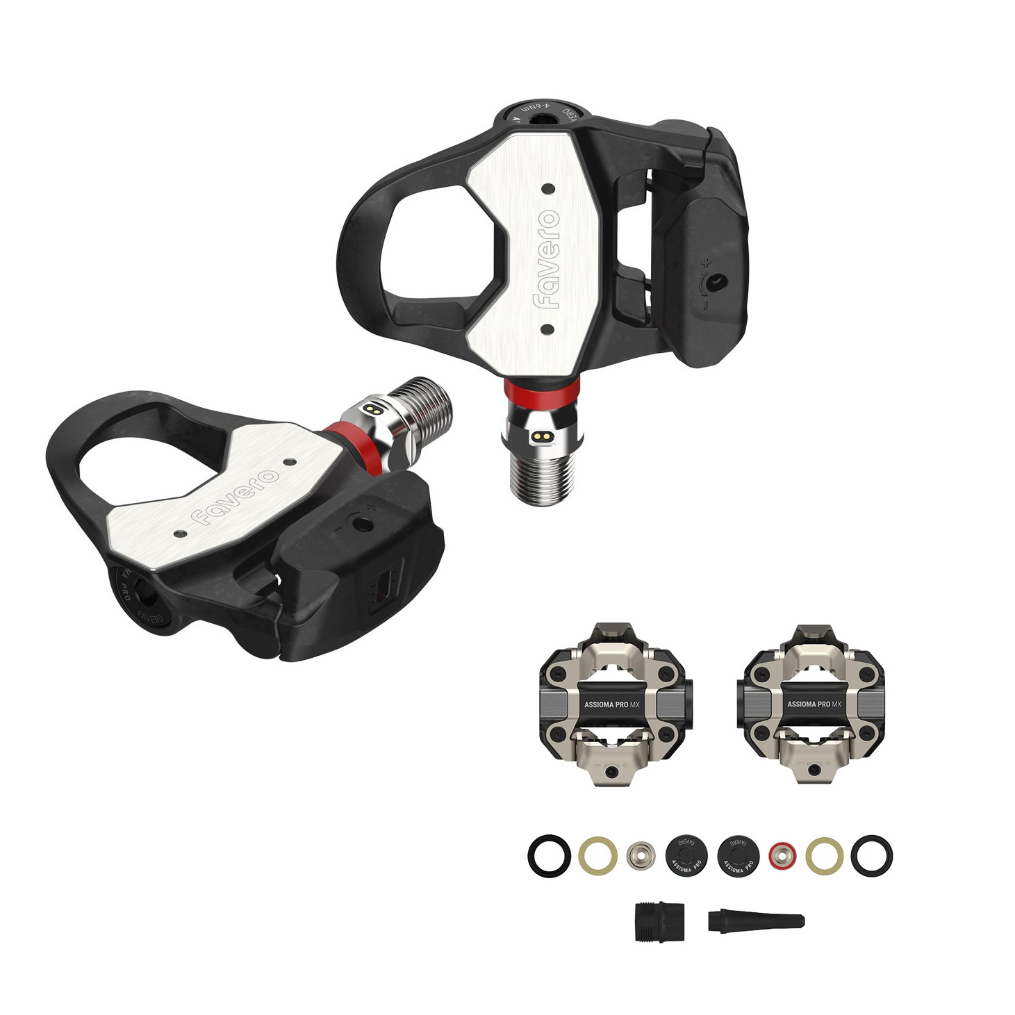 Favero Assioma PRO RL-2 雙邊功率公路腳踏 + Assioma Pro MX 功率踏板組
