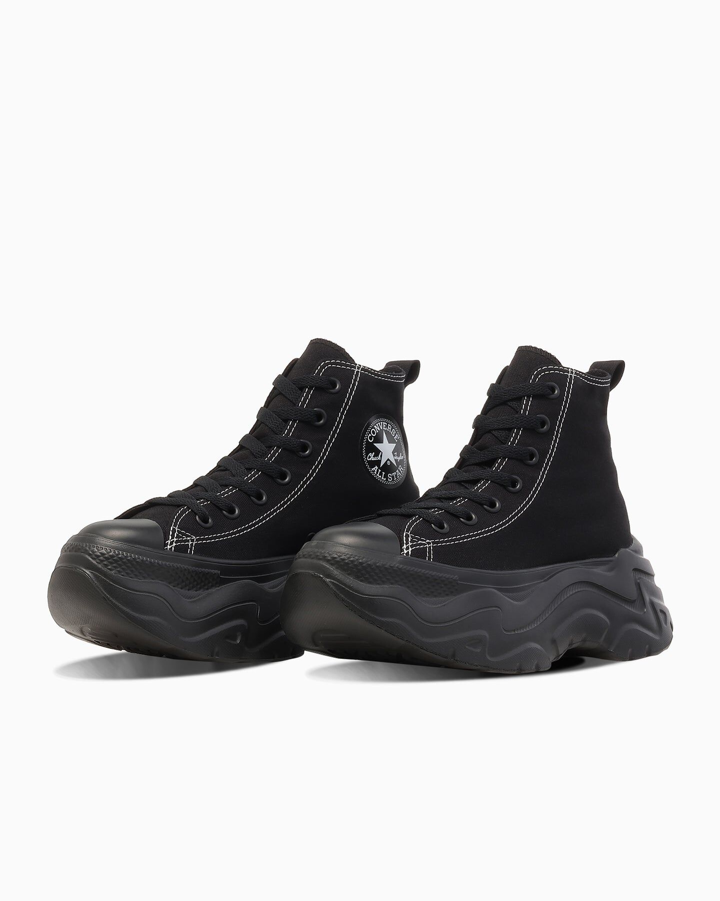 預購┃CONVERSE ALL STAR CITYHIKE HI 高筒 厚底 增高 輕量化 休閒鞋 黑色