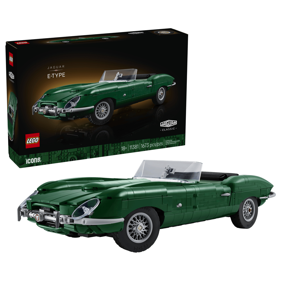 LEGO 11381 Jaguar E-Type