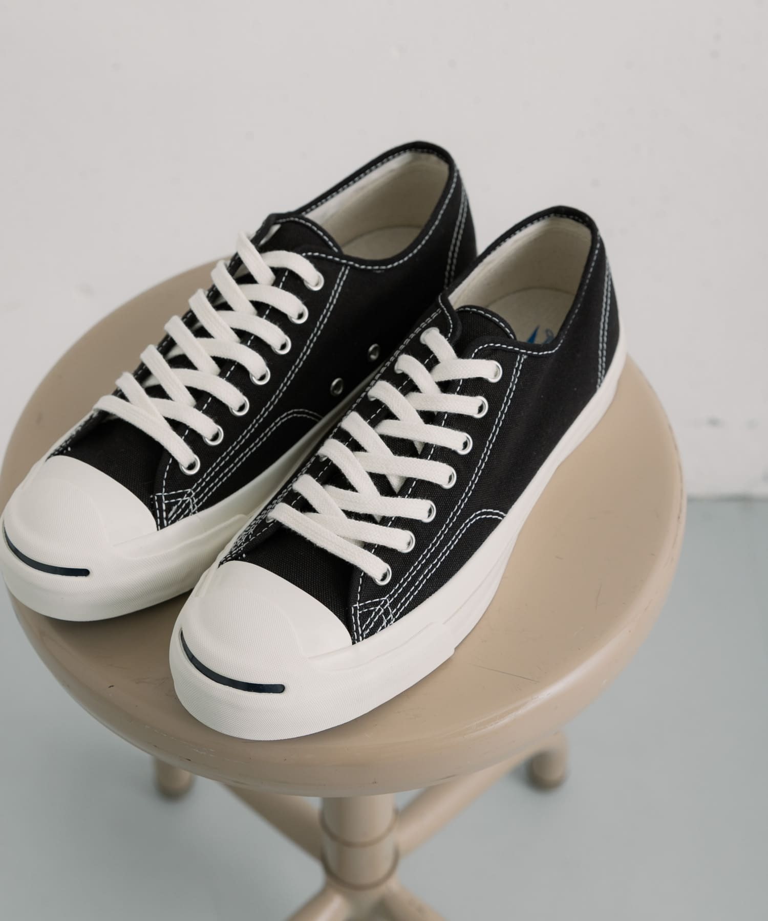 預購┃CONVERSE JACK PURCELL CL 低筒 開口笑 帆布鞋 黑色
