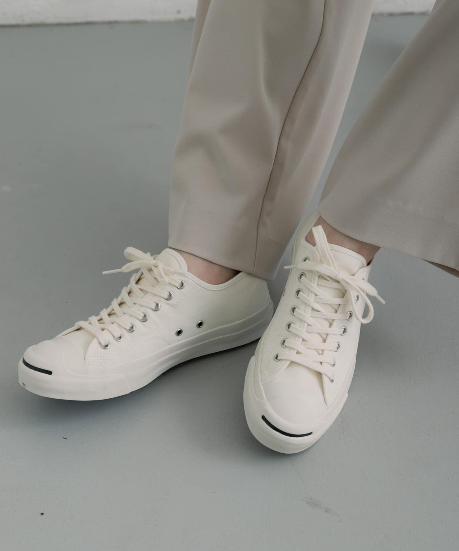 預購┃CONVERSE JACK PURCELL CL 低筒 開口笑 帆布鞋 白色