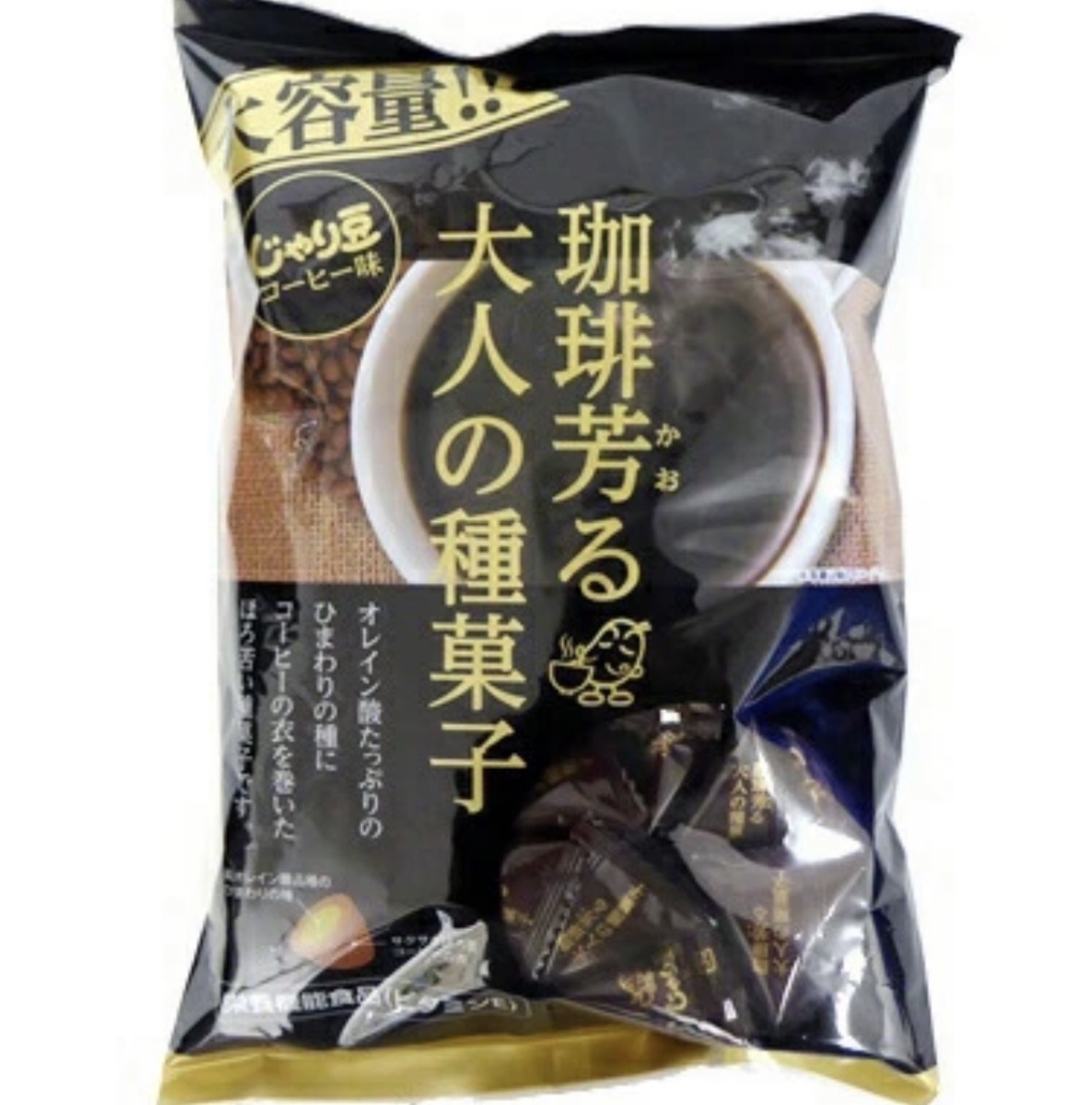 【長線好評】JP 咖啡風味向日葵瓜子脆脆 0042 TK260731