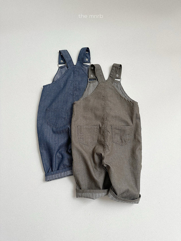 正韓秋minirobe 兩色工裝吊帶褲