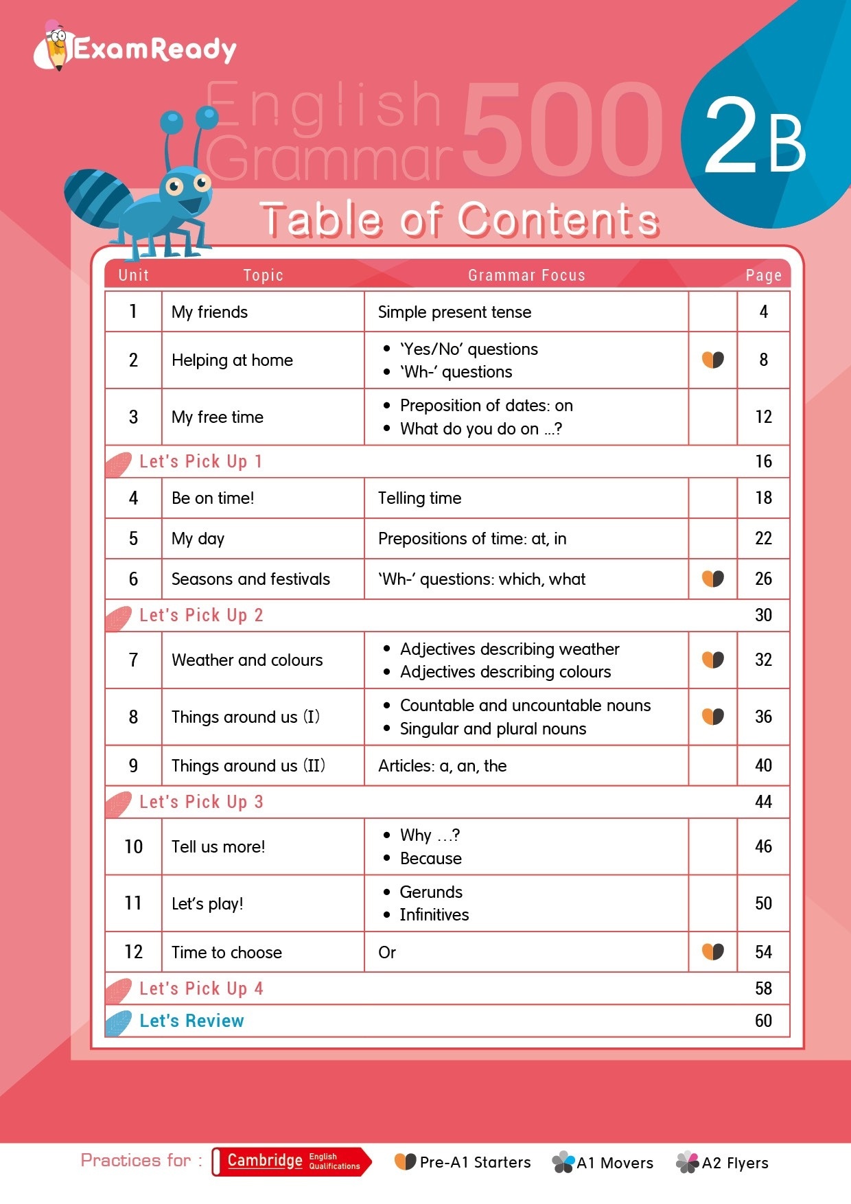 【多買多折】Exam Ready English Grammar 500 2B