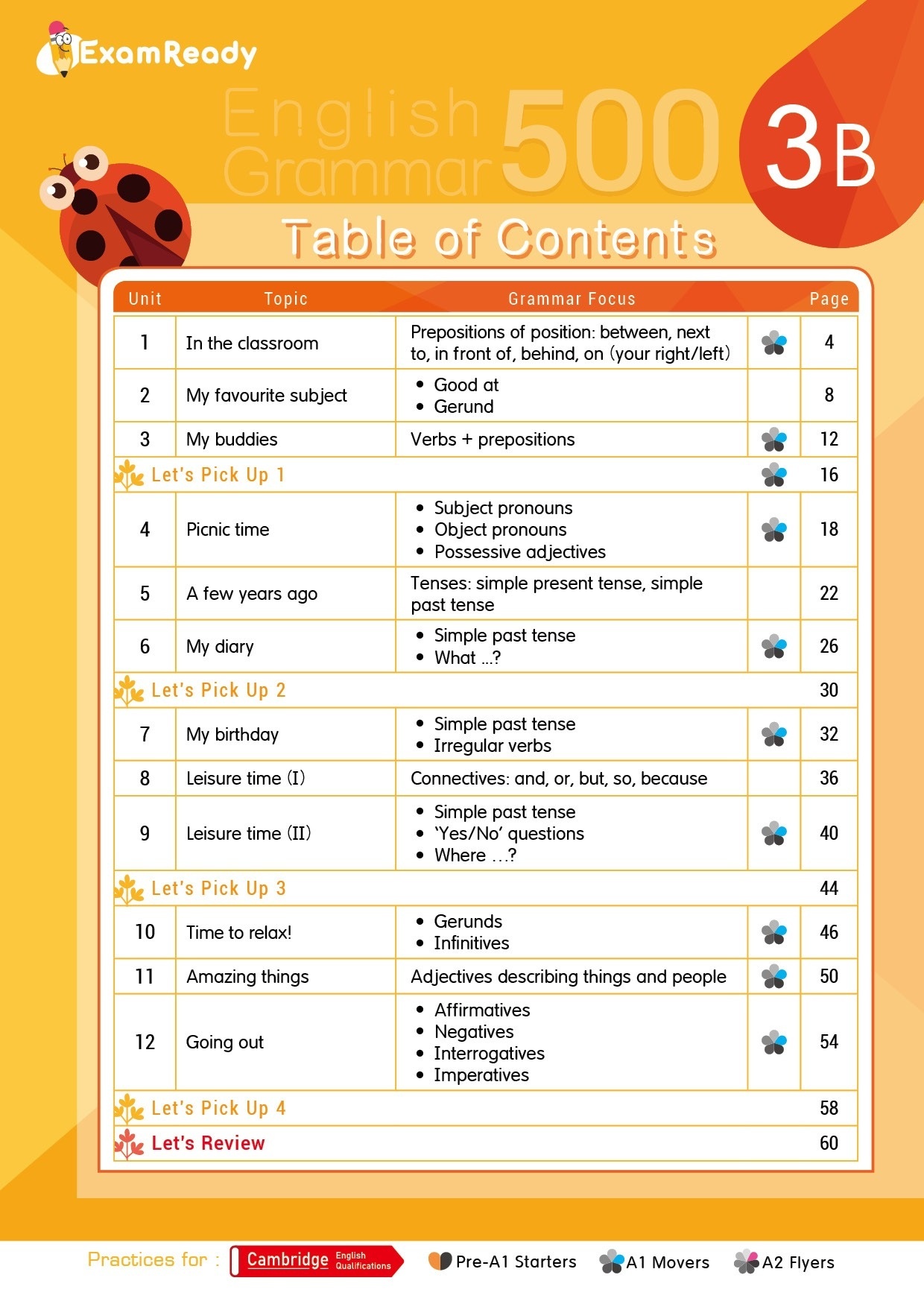 【多買多折】Exam Ready English Grammar 500 3B