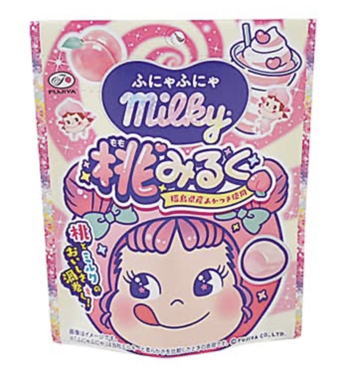 【最新發售】JP 牛奶妹 白桃風味牛奶軟糖 36g 9151 TK260731