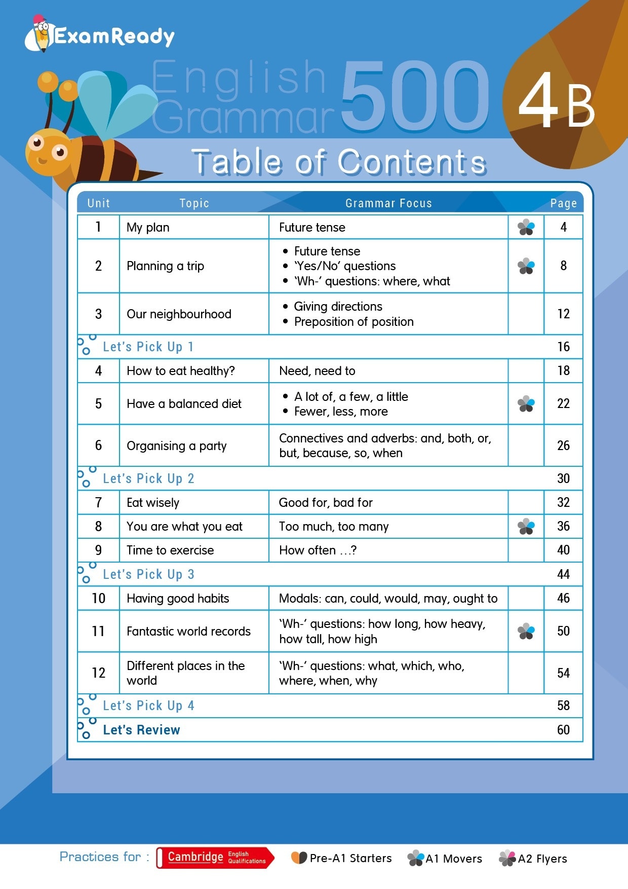 【多買多折】Exam Ready English Grammar 500 4B