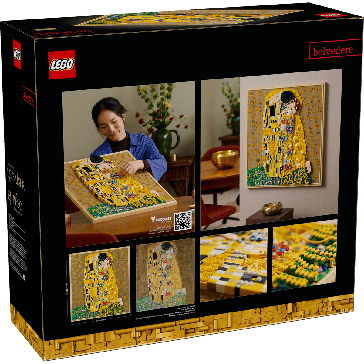 LEGO 31221 Gustav Klimt－〈吻〉