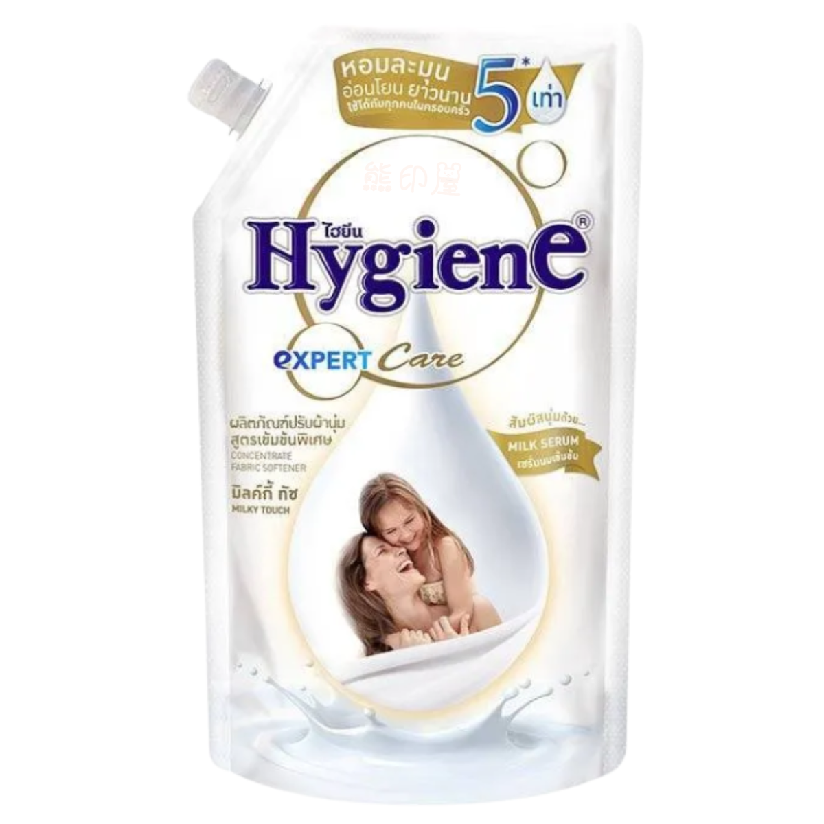 泰國Hygiene Expert Care 柔順劑 (純白牛乳香味) 480ml (白)