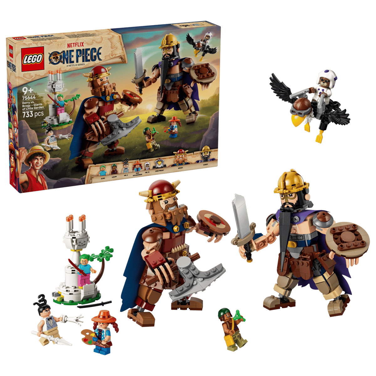 LEGO 75644 多利 vs. 布洛基－小花園的巨人
