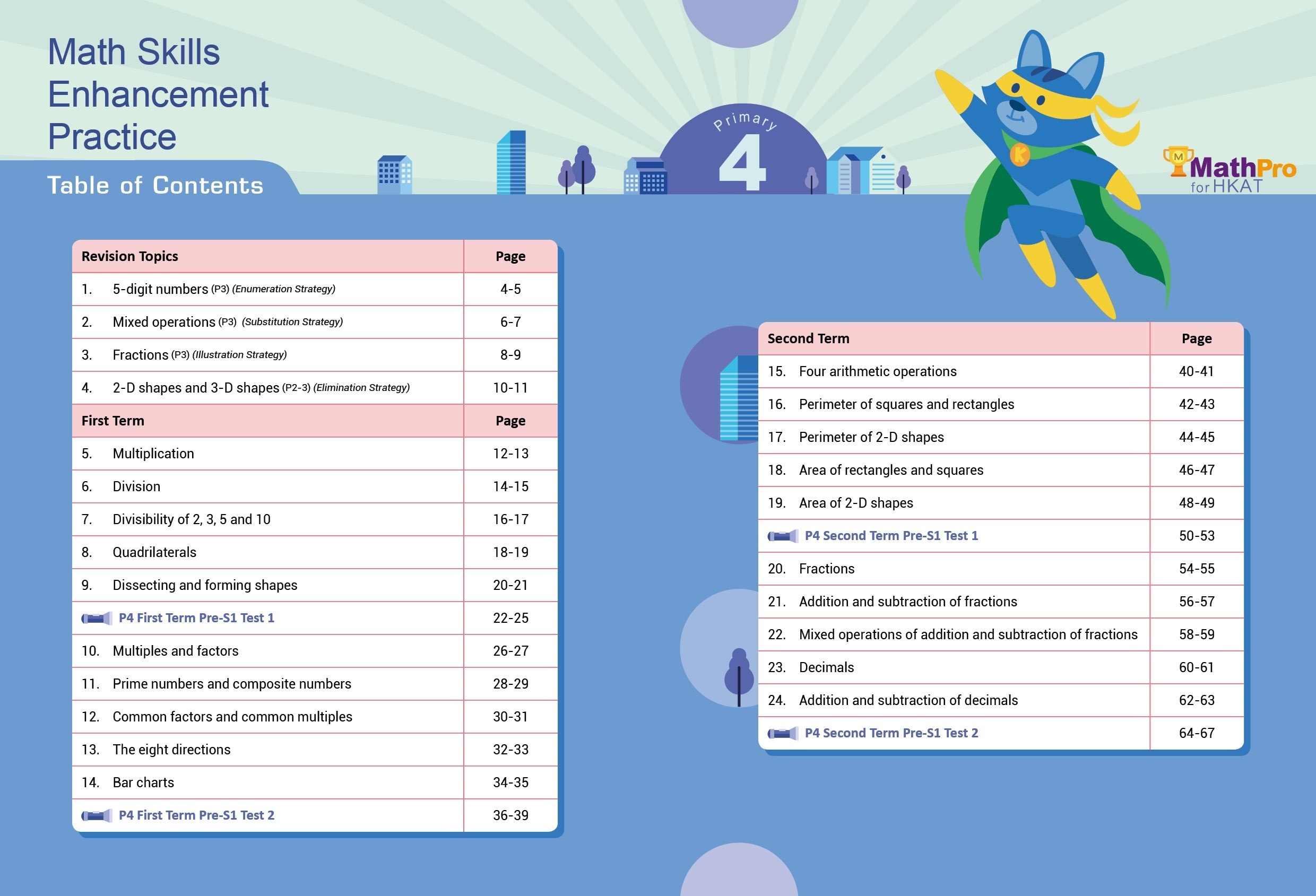 【多買多折】MathPro Math Skills Enhancement Practice Primary 4