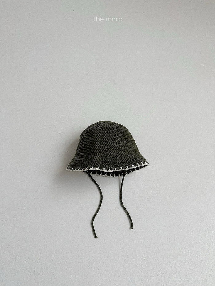 正韓秋minirobe 五色奶油縫線盆帽