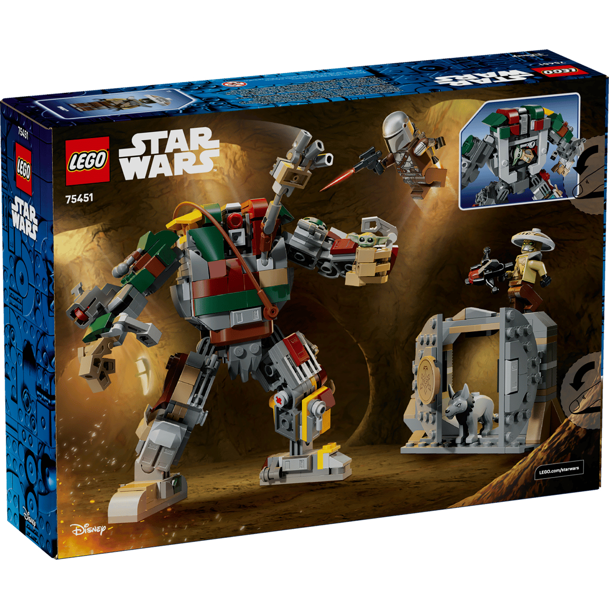 LEGO 75451 赫特族宮殿的哨兵機器人大對決