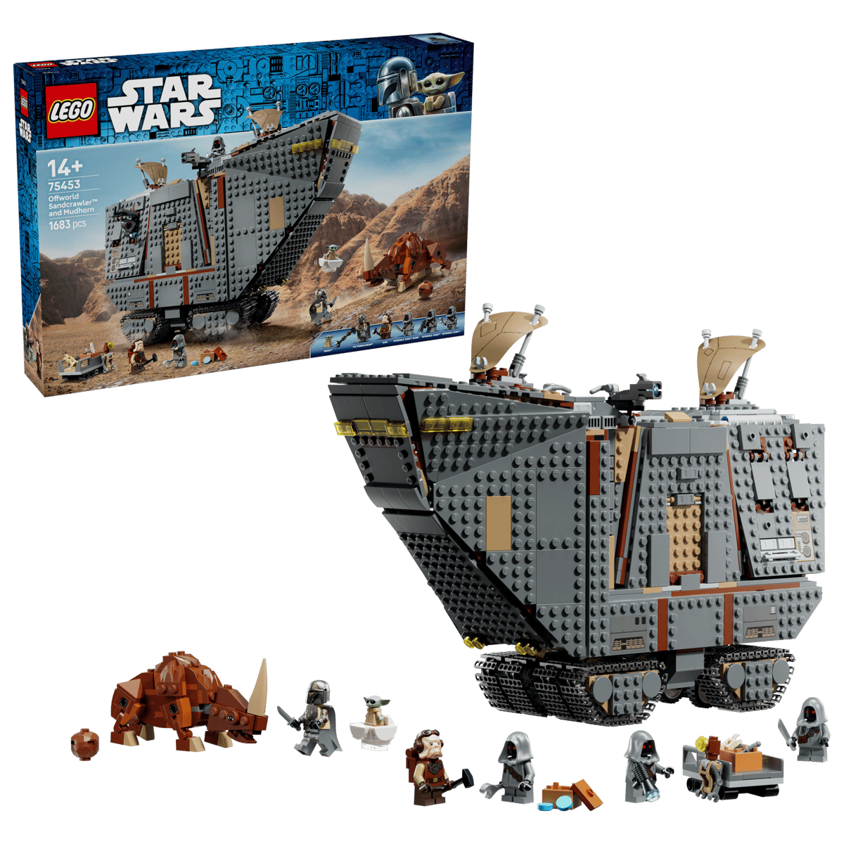 LEGO 75453 Offworld Sandcrawler™ and Mudhorn