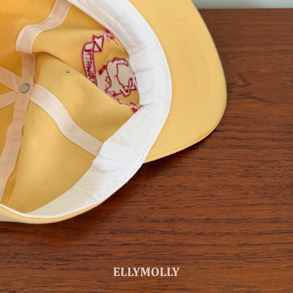 正韓秋Ellymolly 刺繡小馬棒球帽