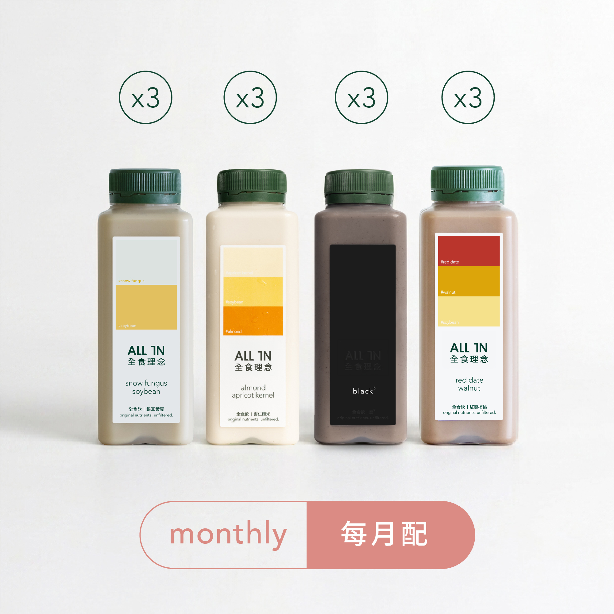 【訂閱】體驗組 | 每月免運