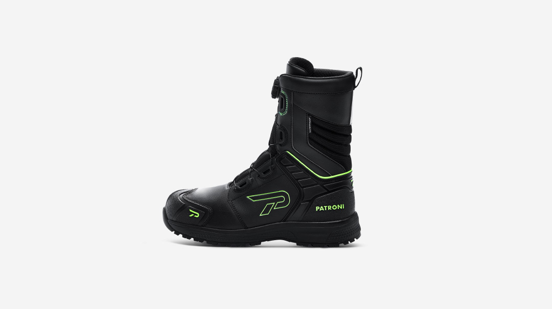 PATRONI 靴型安全鞋 SF2409BLK 護神靴