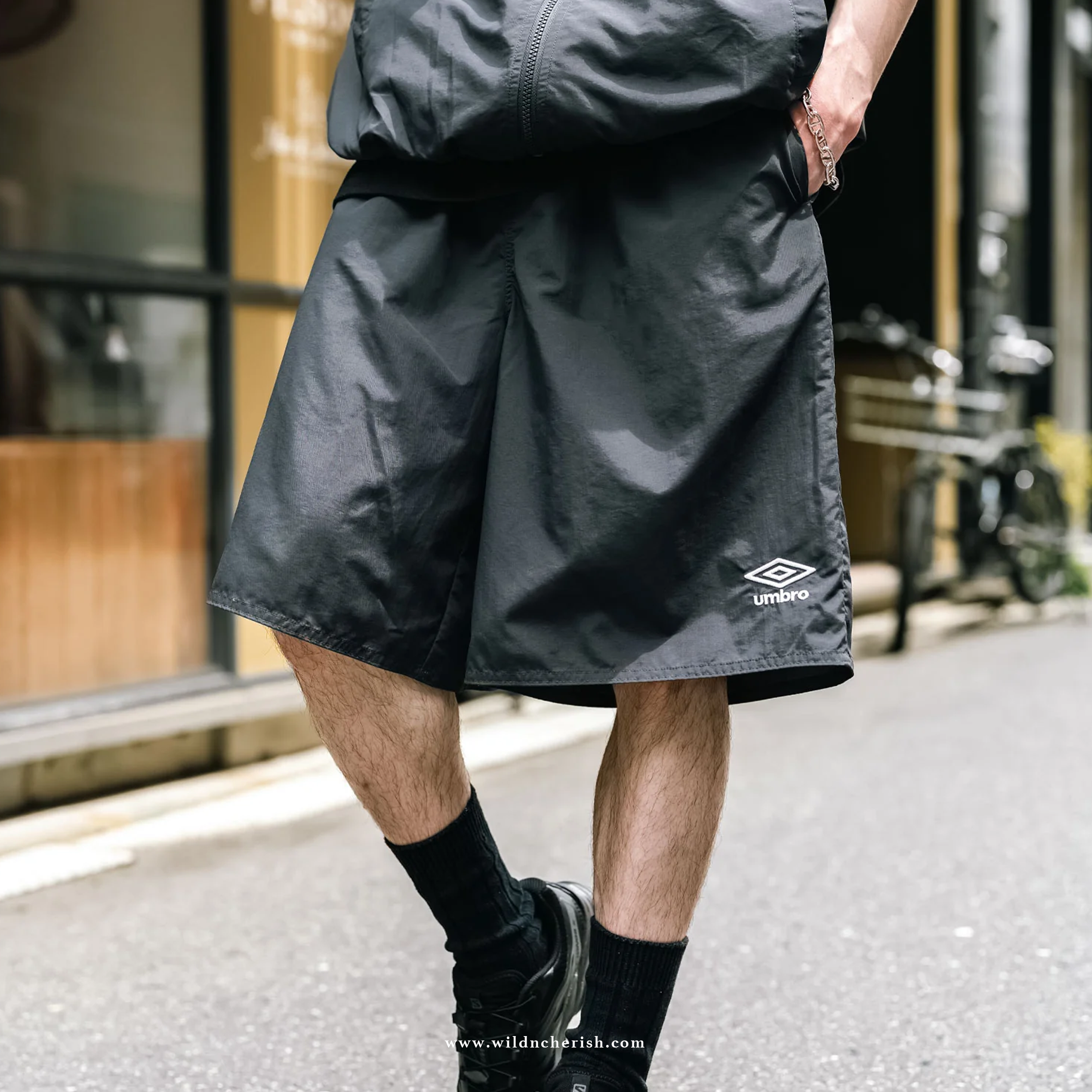 預訂 | Umbro Heritage Logo Nylon Shorts 日本限定