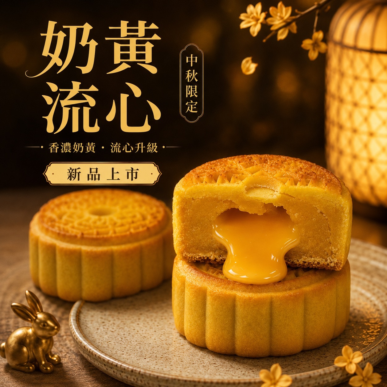 奶黃流心