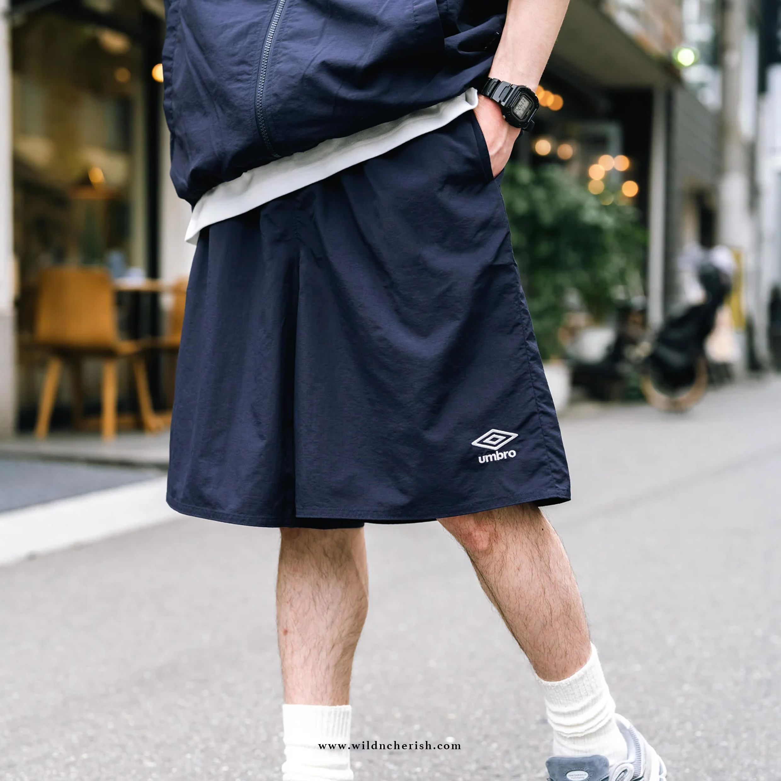 預訂 | Umbro Heritage Logo Nylon Shorts 日本限定